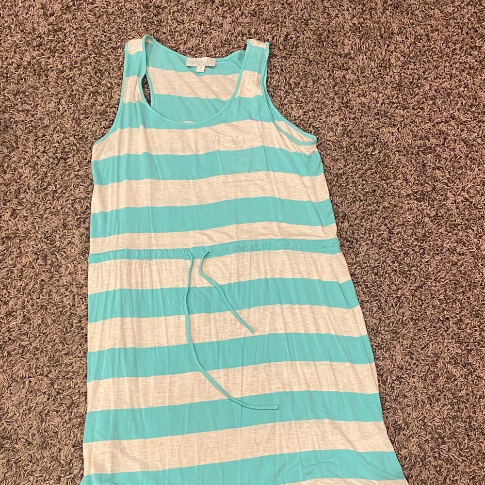 Striped Sleeveless Dress
